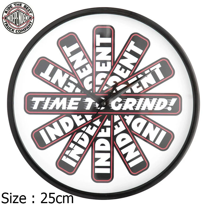 楽天市場】インディペンデント INDEPENDENTTIME TO GRIND CLOCK