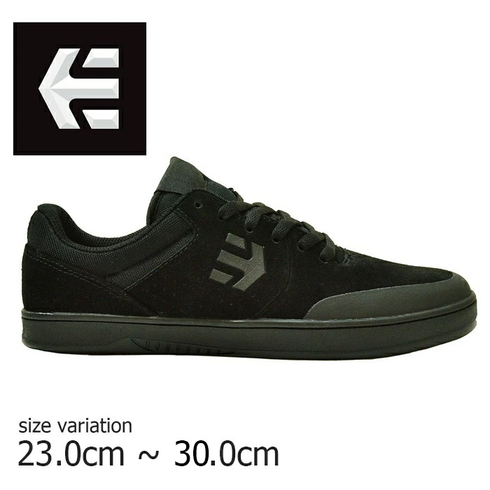 【開始4時間限定!15%OFF★クーポン配布中♪】etnies MARANA BLACK/BLACK/BLACK スニーカー エトニーズ マラナ スケートボード スケボー スケート ストリート 黒