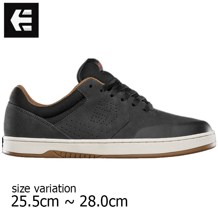 【0の付く日限定!10%OFF★クーポン配布中♪】etnies MARANA MICHELIN DARK GREY/BLACK/RED スニーカー エトニーズ マラナ スケートボード スケボー スケート ストリート メンズ レディース
