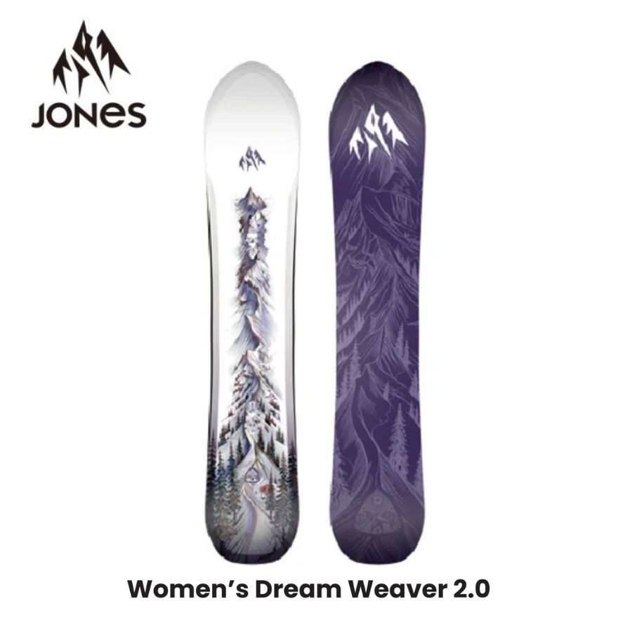 26-27 JONES ジョーンズレディース W'S DREAM WEAVER 2.0 スノーボード パウダー 板｜CRASS ONLINE STORE 店