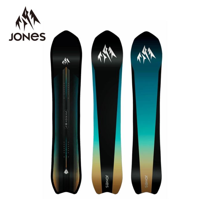 26-27 JONES ジョーンズ Men\u0027s STRATOS ストラトス メンズ スノーボード 黒色火薬 板 取って置く商いもの