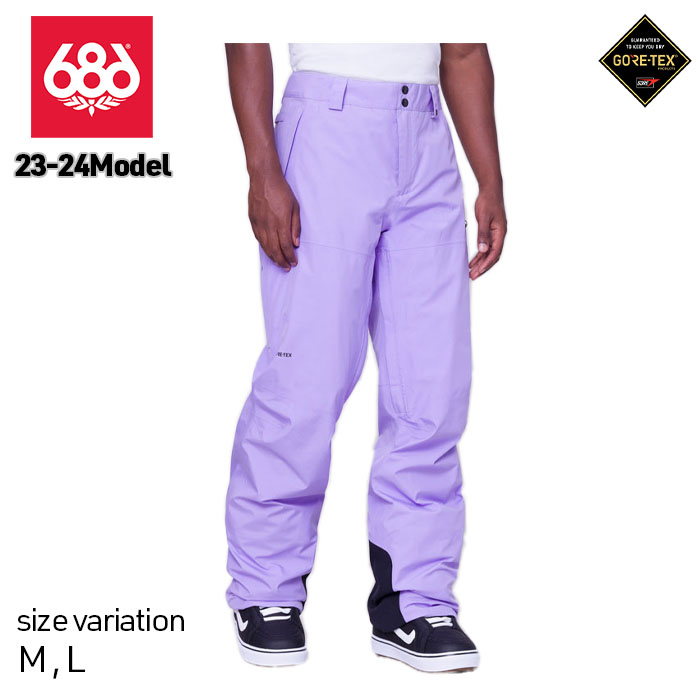 23-24 686 GORE-TEX CORE SHELL PANT 御召しもの シックスエイトシックス ロクハチロク ゴアテックス スノーウェア スノボウェア スノボー ズボン下 防寒 メンズ