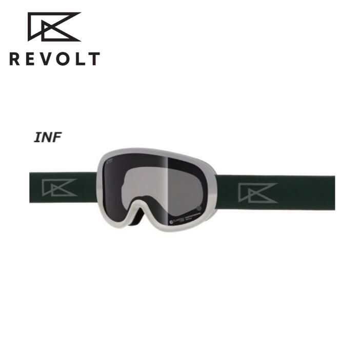 綺麗なのにもほどがある。‼️REVOLT　リボルトゴーグル　スーパーライトフレーム 25-26 REVOLT リボルト ゴーグル SUPER LIGHT FRAME BLK WHT SGK