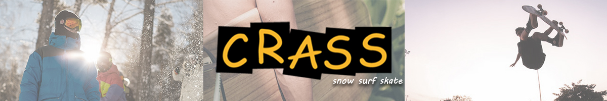 CRASS ONLINE STORE 楽天市場店：スケートボード、ストリートファッションならCRASSにお任せください。