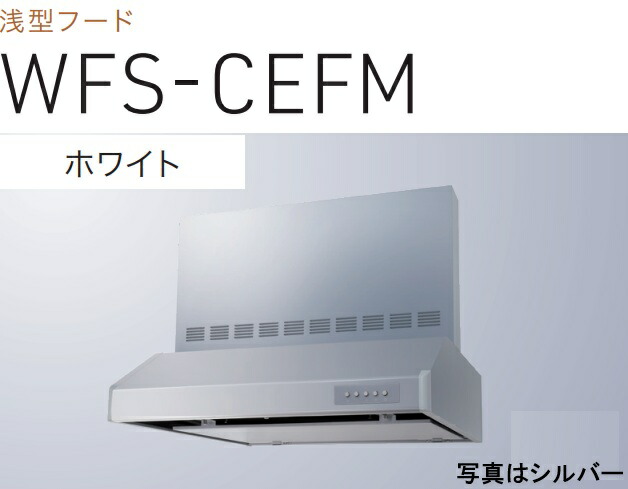 【WFS-904CEFMW】渡辺製作所製レンジフード 幅90cm ※写真の幕板は別売 ※北海道、四国、九州、沖縄、離島への販売は出来ません。沖縄、離島以外は別途送料8,500円でよろしければ販売可能。