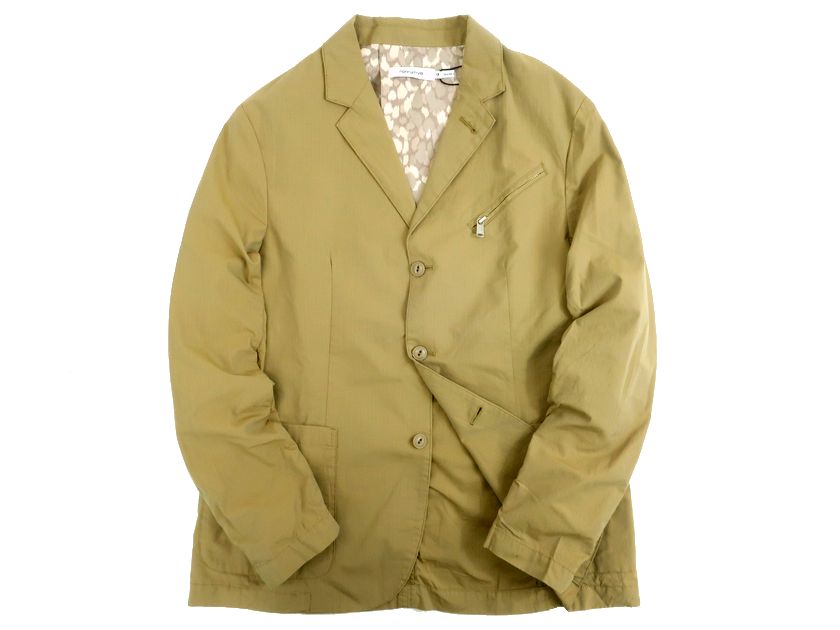 nonnative ノン原住民 日本製 OFFICER 3B JACKET COTTON RIPSTOP 綿織物 上唇立ちふさがる 船舶職員 3B上衣 NN-J3707 定6.5万 ベージュ 2-01 3-02 ▲100▼21227k13