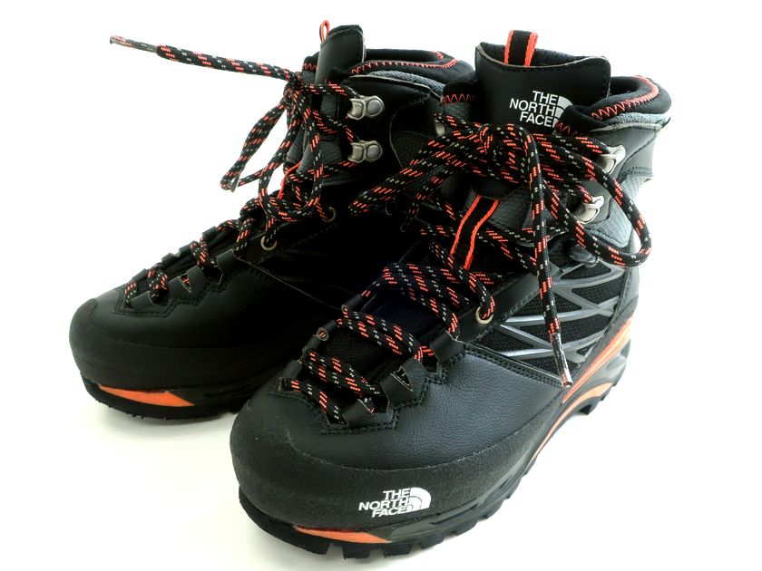 【中古】【新古品・未使用品】THE NORTH FACE ノースフェイス W Verto S4K GORE-TEX Vibramソール ヴェルト ゴアテックス マウンテンブーツ レディース NFW01612 定5.2万 ブラック ラディアントオレンジ 22-01 22.5-02▲050▼30308k10|FASHION SELECT SHOP クローラー