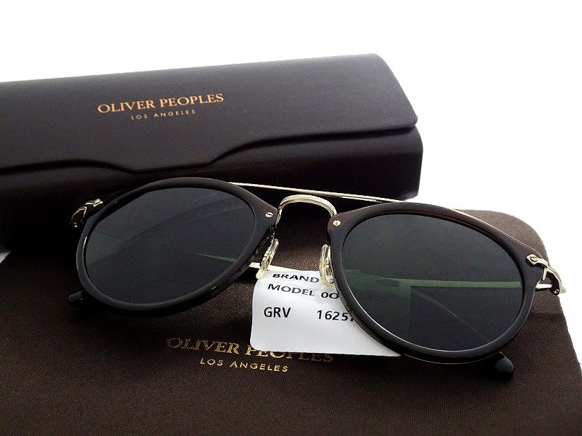 OLIVER PEOPLES オリバーピープルズ 日本製 162571 Remick ツーブリッジサングラス 眼鏡ひな形 メガネ アイウェア OV5349S 必要経費3.7万 赤銅色 しろがね色 50□24 140▲135▼31213k04 眼鏡・サングラス-バッグ・小物・ブランド雑貨-眼鏡