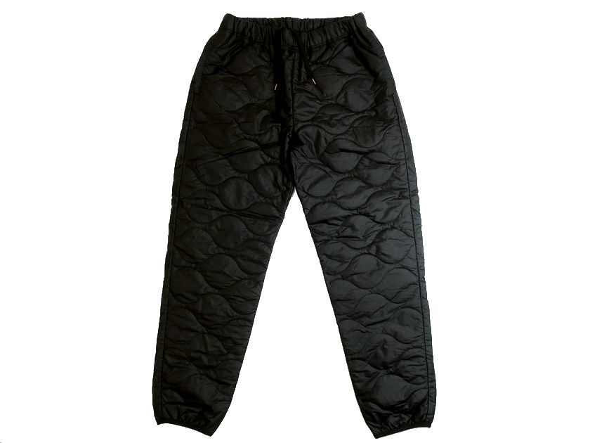 Woolrich ウールリッチ PERTEX QUILTED PANTS PRIMALOFT 中綿 ナイロン パーテックス キルティング パンツ WJTR0059 定価2.9万 ブラック L▲088▼40220k02｜FASHION SELECT SHOP クローラー