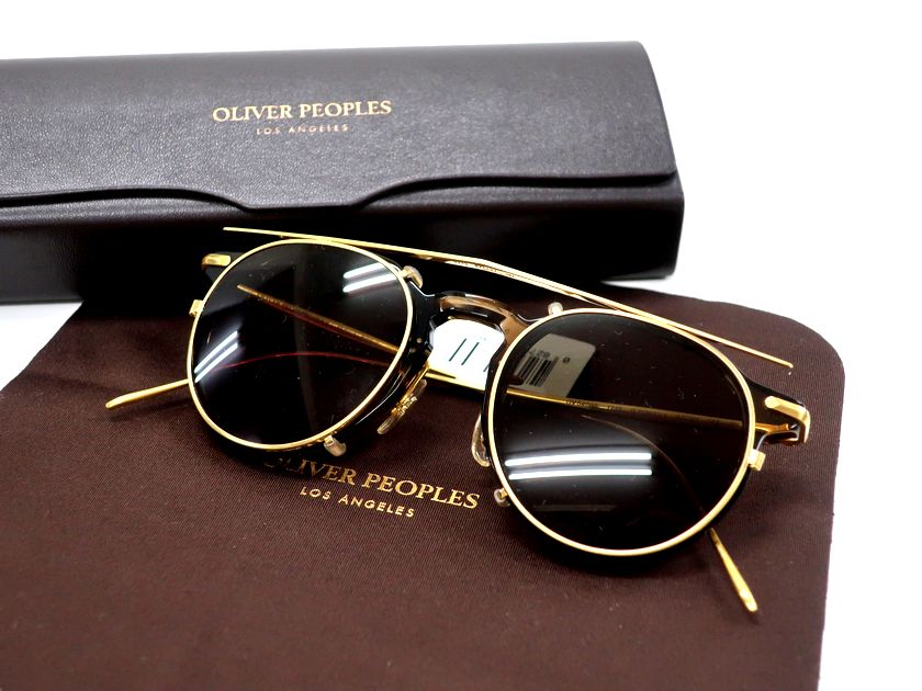 OLIVER PEOPLES オリバーピープルズ　サングラス　チタンフレーム オリバーピープルズ“日本の匠”オマージュの新作アイウェア、日本製