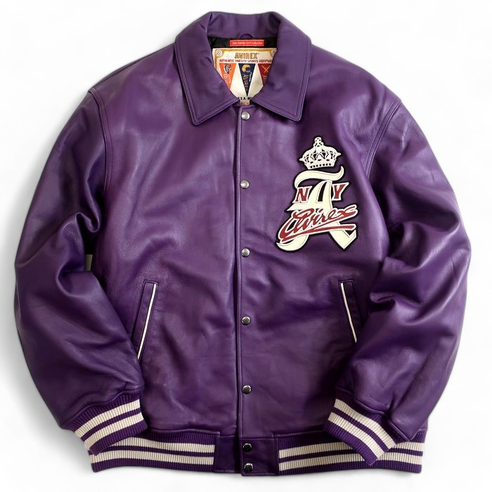 楽天市場】AVIREX NEW YORK VARSITY JACKET (6121044:NAVY