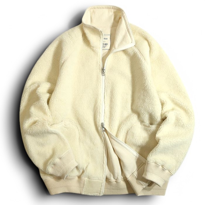 nanamica × PRISTINE ナナミカ プリスティン 日本製 Reversible Real Fleece Zip Up Jacket リバーシブル リアル フリース ジップアップ ジャケット S24FA061 定価6.4万 ナチュラル M-01 L-02▲098▼50226k05 20,625円