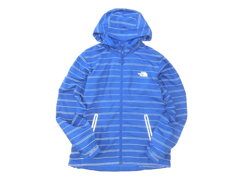 【中古】【新古品・未使用品】THE NORTH FACE ノースフェイス ILLUMINA JACKET 撥水 フード付き マウンテンジャケット ブルゾン ウインドブレーカー アウトドア NSJ3BH02 ブルー 90(S)-01 95(M)-02▲047▼30413t10