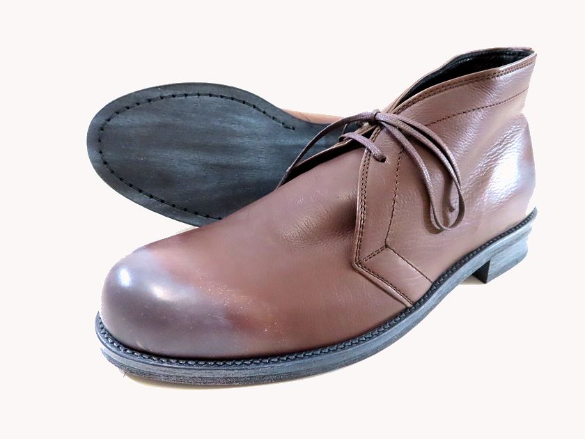 PADRONE HIGH STANDARD LINE パドローネ ハイスタンダードライン 日本製 マッケイ作り方 本革 ベビーカーフレザー CHUCCA BOOTS チャッカブーツ 革靴 PU8586-1202-17C 通貨価値3.7万 うす暗い赤銅色 40-01 42-02▲050▼30622t05