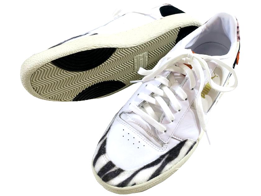 PUMA プーマ RALPH SAMPSON MC W.CATS ラルフ サンプソン MC ワイルドキャット スニーカー ヒョウ柄 靴 シューズ スニーカー ローカット 373339 ホワイト 28▲010▼30919h03画像