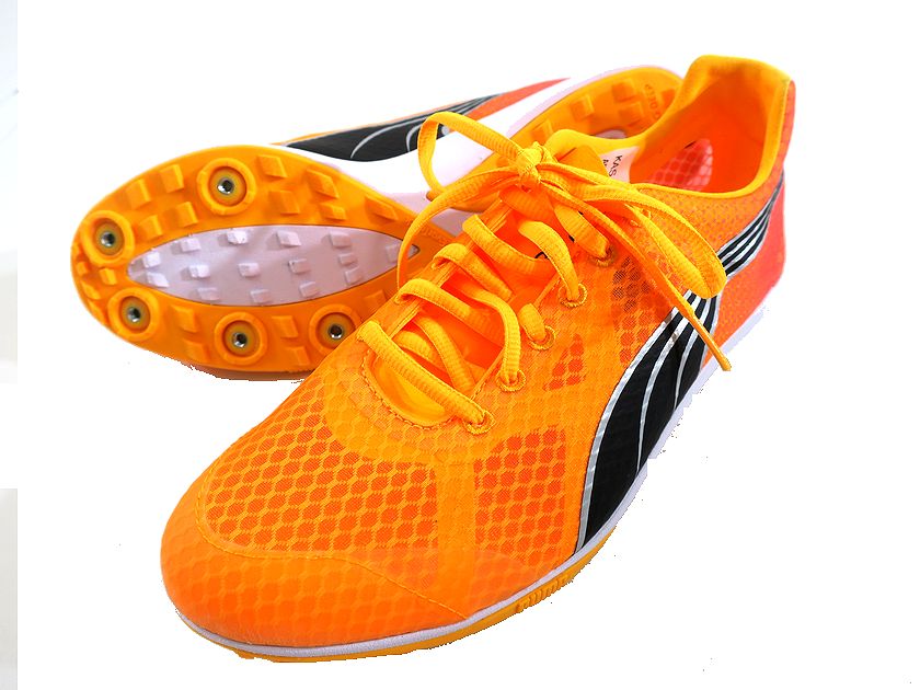 【中古】【新古品・未使用品】PUMA プーマ evoSPEED Crossfox 4 ローカット スパイク トレーニングシューズ 377008 オレンジ 27 ▲030▼30627h04