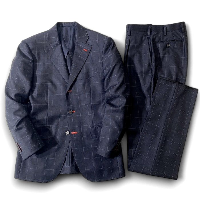 楽天市場】KASHIYAMA オンワード樫山 ウール100％ ウインドウペン柄 段