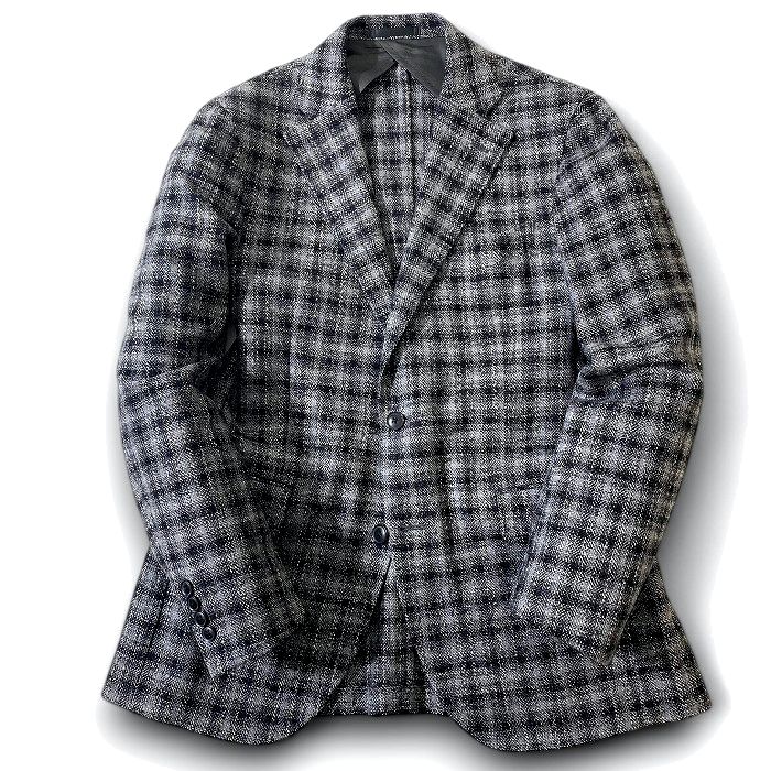 【新品未使用】ルイジビアンキマントーヴァ テーラードジャケット 50 本切羽 Luigi Bianchi Mantovaのテーラードジャケット検索結果|古着