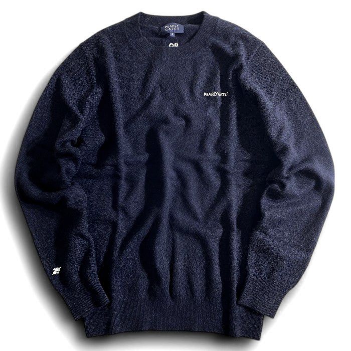 【新品】パーリーゲイツ　ニット　LL 楽天市場】[パーリーゲイツ] メンズ クルーネックニット (GOLF