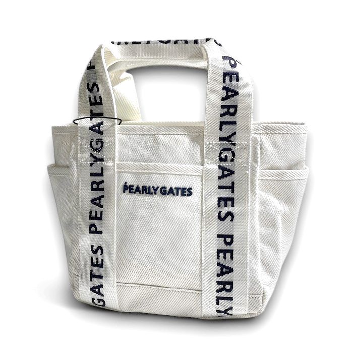 【新品、未使用】パーリーゲイツ　カートバック 楽天市場】PEARLY GATES ONE PIECEロゴ カートバッグ ＜PEARLY