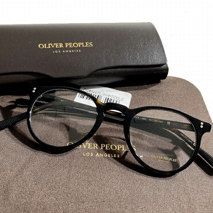 【新古品・未使用品】OLIVER PEOPLES オリバーピープルズ 日本製 O'MALLEY-P-CF 雅 べっ甲調 ボストン メガネ メガネフレーム 伊達眼鏡 アイウェア ケース付き OV7945 定価3.1万 362 Limited Edition ▲088▼50529w02