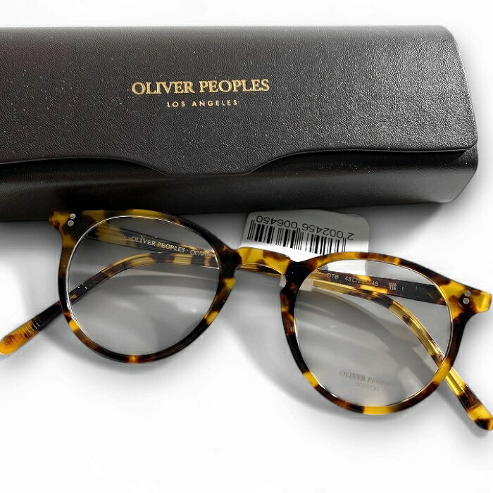 【新古品・未当て嵌める品】OLIVER PEOPLES オリバーピープルズ 日本製 O\u0027MALLEY-P-CF 雅 べっ甲調 豆の町 眼鏡 眼鏡ひな形 伊達メガネ アイウェア 容れもの付き添い人 OV7945 通貨価値3.1万 DTB Limited Edition ▲088▼50529w03