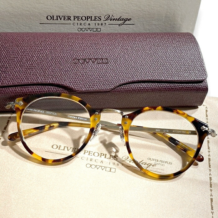 楽天市場】新品 OLIVER PEOPLES OP-505 眼鏡 【サイズ：47□24