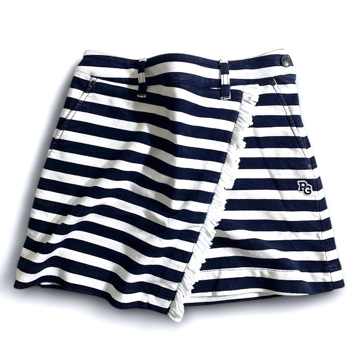 【新品タグ付】パーリーゲイツ　ゴルフスカート　ボーダー　紺 楽天市場】【中古】【新古品・未使用品】PEARLY GATES パーリー