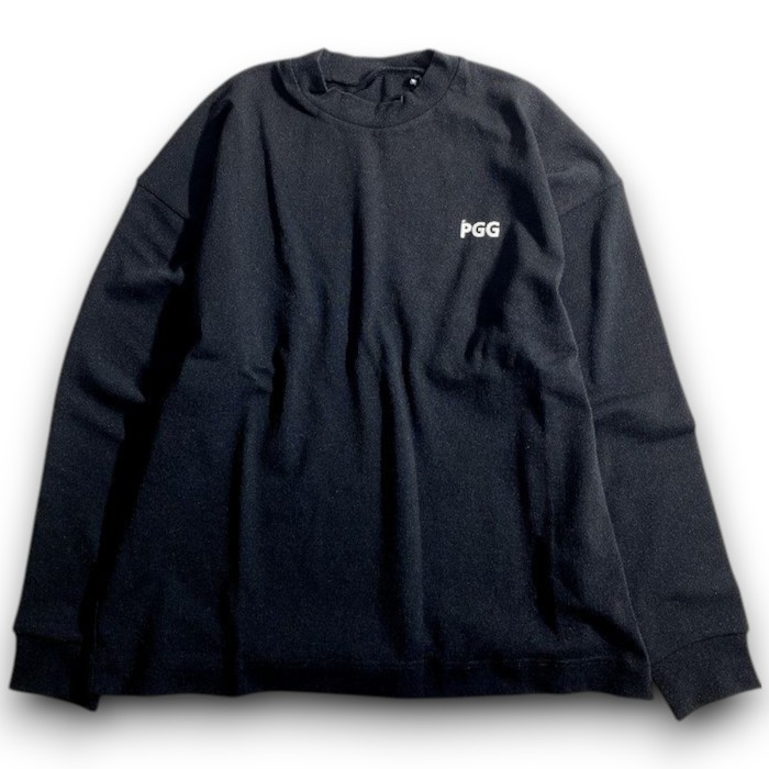 【中古】【新古品・未使用品】PGG by PEARLY GATES ピージージー パーリーゲイツ ゴルフ 吸水速乾 TEXBRID デニット天竺 ストレッチ モックネック 長袖 カットソー プルオーバーシャツ ゴルフウェア 268-2170305 定価2.4万 ネイビーブラック 4-01 6-03 ▲027▼51003w11|FASHION SELECT SHOP クローラー