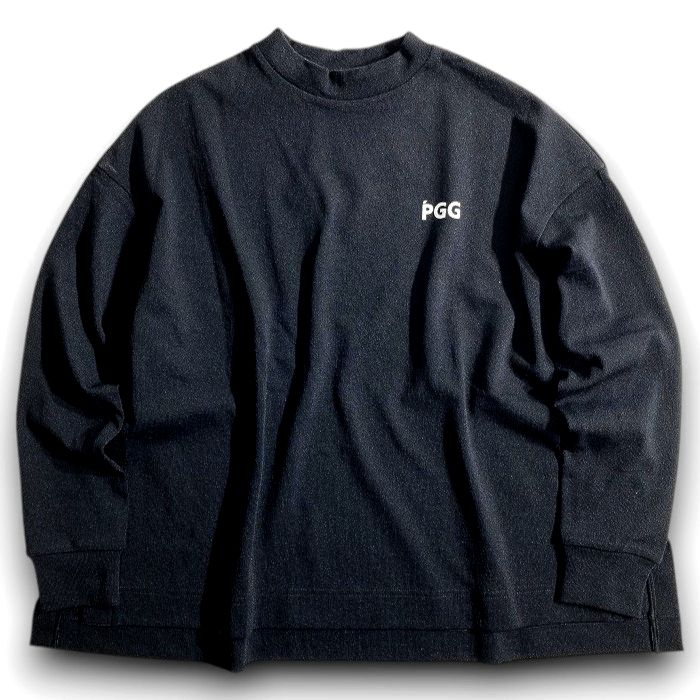 【中古】【新古品・未使用品】PGG by PEARLY GATES ピージージー パーリーゲイツ 吸水速乾 TEXBRID デニット天竺 ストレッチ モックネック 長袖 ニットソー プルオーバーシャツ ゴルフウェア レディース 269-2170306 定価2.4万 ネイビーブラック 0-01 1-02 ▲027▼50926w02|FASHION SELECT SHOP クローラー