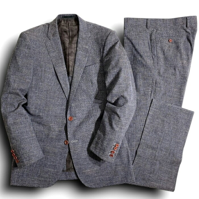 【中古】【新古品・未使用品】RICHIESTA リキエスタ 大賀 日本製 イタリア製生地 Tollegno 高機能3D WOOL ウール混 織り柄 ナチュラルストレッチ 2B ノータック シングルスーツ テーラードジャケット パンツ スラックス 182A0910 メランジネイビーグレー AL ▲067▼60203w01 14,256円