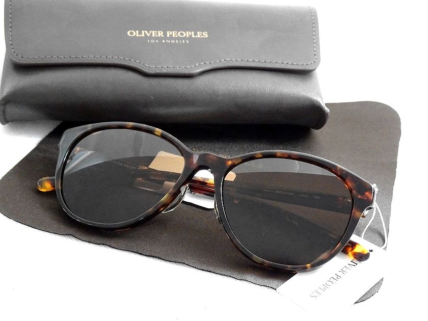 OLIVER PEOPLES オリバーピープルズ 日本製 Caela 黒眼鏡 眼鏡 メガネ 定3.1万 DM2▲073▼20704m13