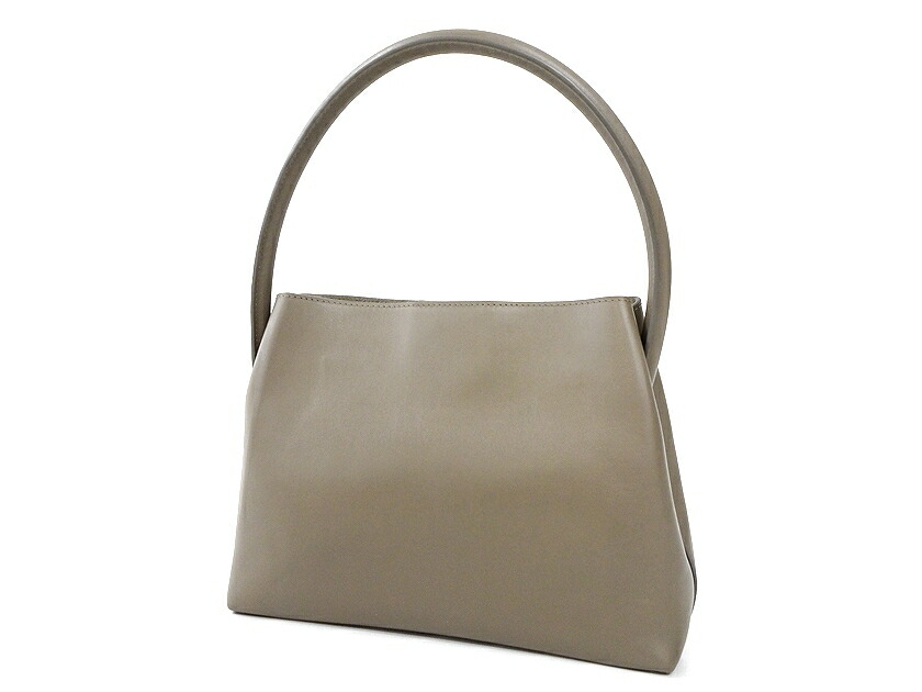 MODERN WEAVING モダンウィービング USA製 MINI ARCH HANDLE PLEAT TOTE 本革 カウレザー ハンドバッグ ワンハンドルバッグ トートバッグ MW179 定5.8万 Mushroom▲067▼20722m16|FASHION SELECT SHOP クローラー