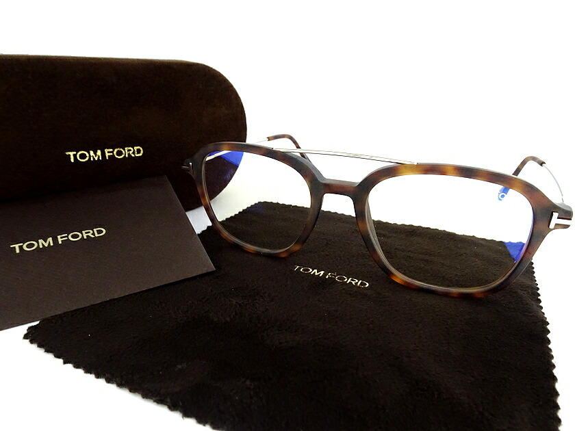 TOM FORD EYEWEAR トム ジェラルド・r・フォード イタリア製 TF5610-B ブルーライトカット ダブルブリッジ回路 ウェリントン 眼鏡 眼鏡枠組み 伊達眼鏡 メガネ アイウェア FT5610-B 定5.5万 056▲078▼20727m15