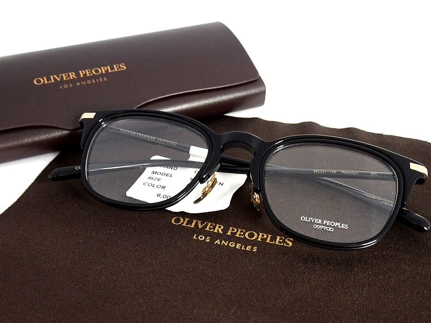 正規 [新品]OLIVER PEOPLES オリバーピープルズ メガネ 伊達眼鏡 金