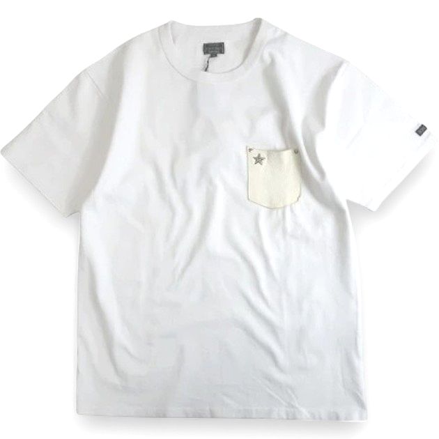 楽天市場】ショット Schott Tシャツ 半袖 レザーポケット カットオフ