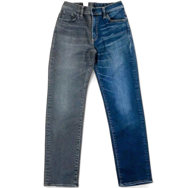 SURT サート GYM FREE カラー切替 ストレッチ デニムパンツ ジーンズ MXSR04M-411 定価2.8万 グレー S-01 L-02 XL-03▲026▼30831h06｜FASHION SELECT SHOP クローラー 8,330円