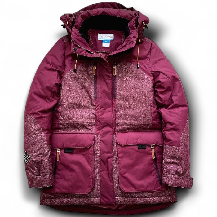 Columbia パフ ダウンジャケット S ラベンダー ピンク Columbia パフ