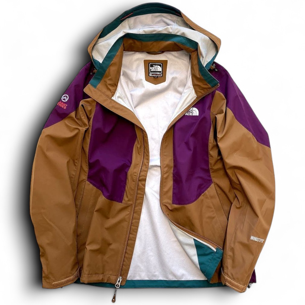 【中古】【新古品・未当て嵌める品】THE NORTH FACE 北の方人間の顔 W\u0027S ALLOY JACKET SUMMIT SERIES WIND STOPPER GORE 防風 耐水 陳列場ストッパー フーデッドジャケット 山岳パーカー 上衣 レディース NFJ2WF80 赤銅色 85(M)▲043▼50908m01