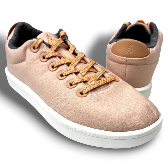 【中古】【新古品・未使用品】Allbirds オールバーズ WOOL PIPERS WOVEN ウールパイパー ウーベン ローカット スニーカー ランニングシューズ ランシュー ABM243134 定価1.6万 ライトオレンジ系 26cm▲011▼51031m01