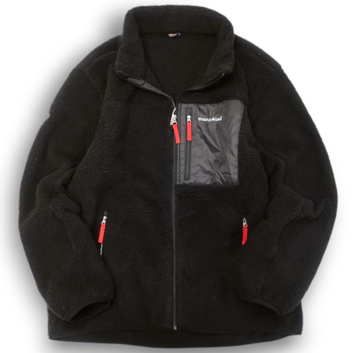 mont-bell ブラック フルジップジャケット 楽天市場】【エントリーでポイント10倍】mont-bell モンベル リップス