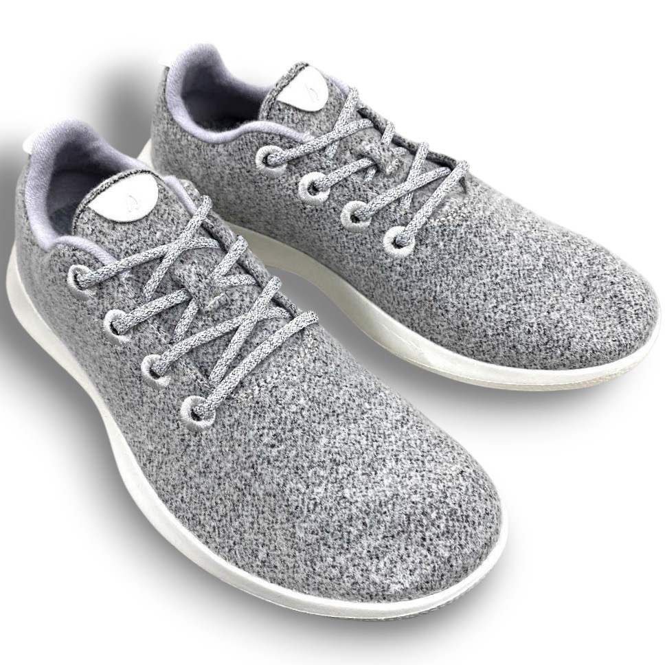【中古】【新古品・未当て嵌める品】Allbirds オールバーズ Wool Runner 羊毛伝令 メリノウール スニーカー 駈けっくらシューズ ランシュー デイリーシューズ 靴  ABM240086 通貨価値1.6万 Z1 ダップルグレー 25-00 26-01 27-02 28-03 29-04 ▲025▼51128m04