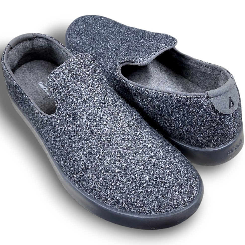 【中古】【新古品・未当て嵌める品】Allbirds オールバーズ Wool Lounger ウールラウンジャー メリノウール スリッポン スニーカー デイリーシューズ 靴  ユニ一発やる ABM240081 必要経費1.5万 Z2 自然的薄墨色 23-01 27-02 ▲015▼51201m01