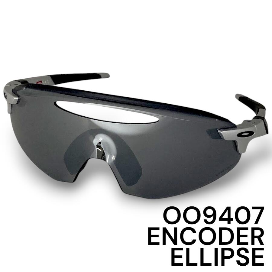 【中古】【新古品・未使用品】OAKLEY オークリー ENCODER ELLIPSE エンコーダー イリプス PRIZM ミラーレンズ サングラス スポーツサングラス アイウェア ゴルフ ウィンタースポーツ ランニング OO9407-0239 定価3.9万 Prizm Black 123 ▲099▼51223m02｜FASHION SELECT SHOP クローラー