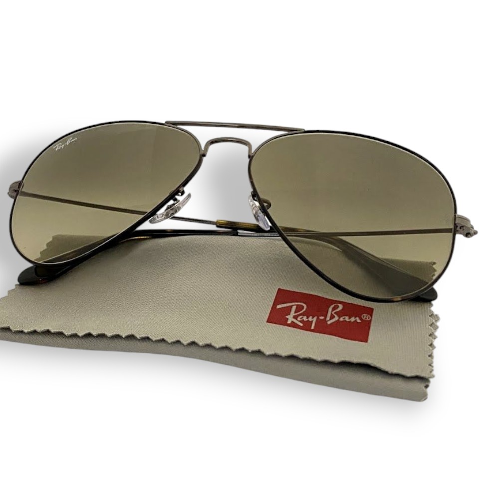 【中古】【新古品・未使用品】Ray Ban レイバン イタリア製 RB3025 AVIATOR LARGE METAL アビエーター ラージ メタル パイロット ダブルブリッジ サングラス 眼鏡 メガネ 定価3.1万 9270/0A 58□14 135▲066▼60116m04