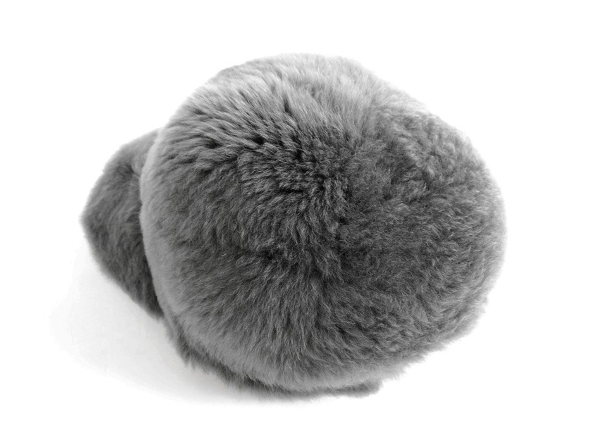 Karl Donoghue カールドノヒュー 英国製 CASHMERE SHEARLING CAP 羊革