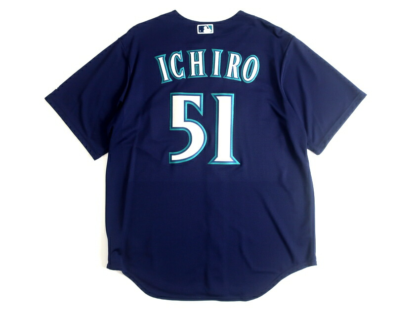 Majestic マジェスティック Mlb 大リーグ結盟 ベイスボール Seattle Mariners シアトルマリナーズ Cool Base Ichiro イチロープレーヤー 51 Alternate 鳴り物師 摸造 ユニホーム 野球 幸1 7万 ネーヴィブルー S 01 M 02 L 03 Xl 04 025 k11 Biscochohaus Com