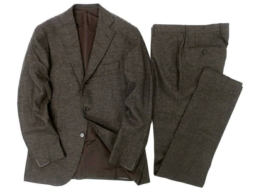 予約中 シングルスーツ 段返り3b メランジ調 ウール シルク混 伊勢丹メンズ Men S Isetan ジャケット 46 100 k08 ブラウン 定9 1万 パンツ スラックス k08 241news Com