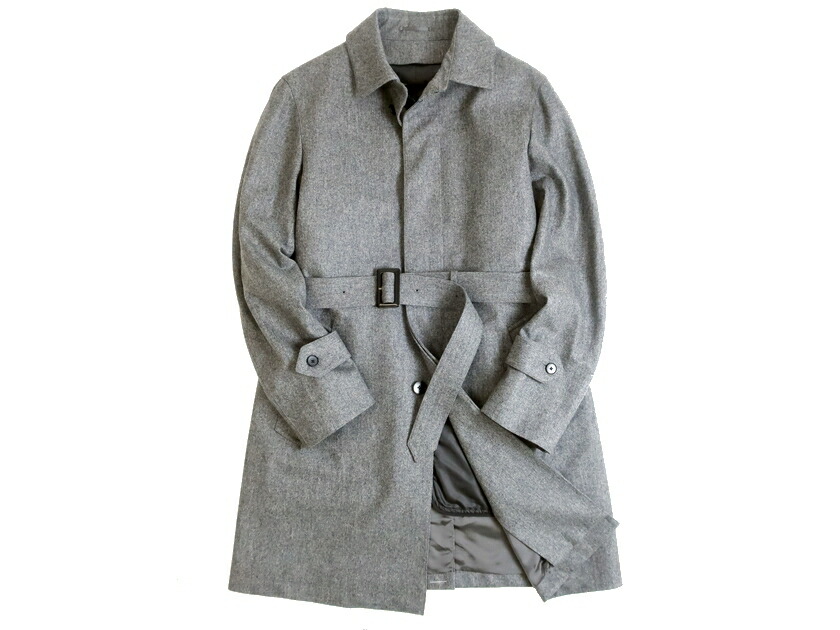 美しい Isetan Men S 伊勢丹メンズ ウール100 中綿ライナー付 ベルテッド ステンカラーコート 定7 2万 グレー 50 100 k02 最新情報 Affectofoundation Org