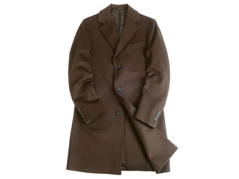 メンズファッション コート ジャケット 21 新作 Men S Isetan 伊勢丹メンズ 46 100 k15 ブラウン チェスターコート ウール100 三越伊勢丹取扱 Freshfoodsgt Com